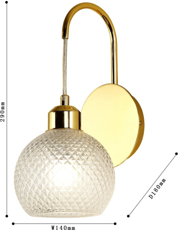 картинка Бра Sunrise 2940-1W от магазина BTSvet