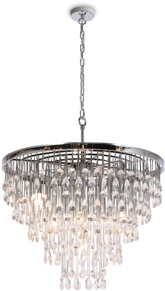 Подвесная люстра хрустальная Linn MOD091PL-09CH