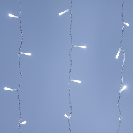 картинка Светодиодная гирлянда ARD-CURTAIN-HOME-1500x1500-CLEAR-144LED White (230V, 6W) (Ardecoled, IP20) 024829 от магазина BTSvet