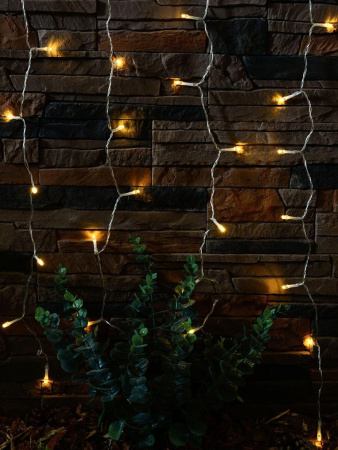 картинка Грунтовый светильник светодиодный на солнечных батареях USL-S-131/PT1515 WARM WHITE CURTAIN IP44 от магазина BTSvet