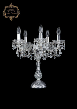 Хрустальная настольная лампа 12.24.5.141-45.Cr.V0300