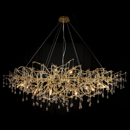 картинка Подвесная люстра светодиодная Bijout 10067/1800 GD от магазина BTSvet