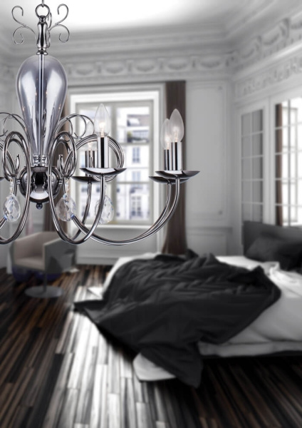 картинка Подвесная люстра Lazzaro Lazzaro E 1.1.8 NB от магазина BTSvet