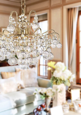 картинка Хрустальная люстра Giglio E 1.5.38.100 G от магазина BTSvet