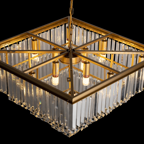картинка Подвесная люстра хрустальная светодиодная Prism Clear 10019/600S от магазина BTSvet