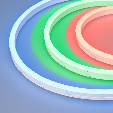 Гибкий неон ARL-MOONLIGHT-1712-SIDE 24V RGB-Warm (Arlight, 14.4 Вт/м, IP67) 029803