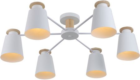 Люстра потолочная на штанге Adna 9112-306 6 * Е27 40 Вт