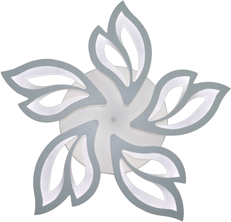 картинка Потолочная люстра светодиодная с управлением пультом смартфоном и голосом регулировкой цветовой температуры и яркости ночным режимом и таймером LED LAMPS 81216 от магазина BTSvet