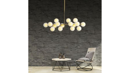 картинка Потолочная люстра светодиодная Marsiada LDP 6033-16 GD от магазина BTSvet