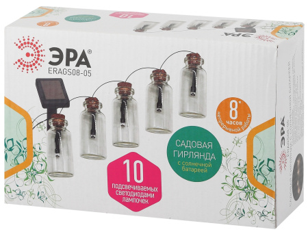 картинка Газонная световая фигура светодиодная на солнечных батареях ERAGS08-05 от магазина BTSvet