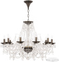 картинка Подвесная люстра хрустальная AL16311/10/300 PD от магазина BTSvet