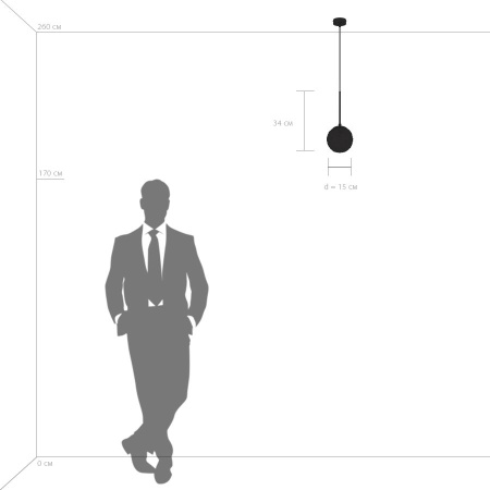 картинка Подвесной светильник Bari 815210 от магазина BTSvet