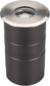 Уличный встраиваемый светильник светодиодный ART-GROUND-ZOOM-R80-8W Warm3000 (SL, 15-50 deg, 24V) (Arlight, IP67 Металл, 3 года) 028065