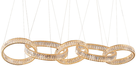 Подвесной светильник светодиодный 8240 8245/S gold NEW