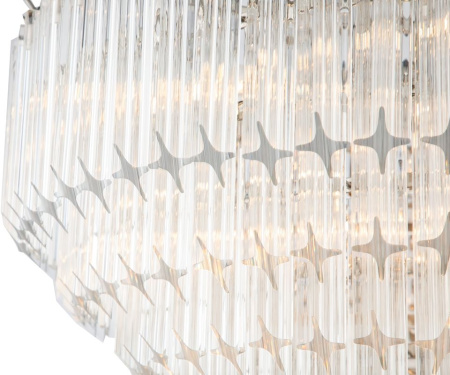 картинка Подвесная люстра хрустальная Manhattan 051D-6 nickel от магазина BTSvet