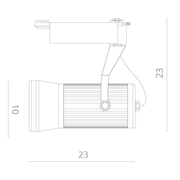 картинка Трековый светодиодный светильник Track Lights A6330PL-1WH от магазина BTSvet