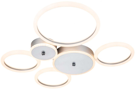 картинка Потолочная люстра Saturn 10268/6 LED*72W Silver от магазина BTSvet