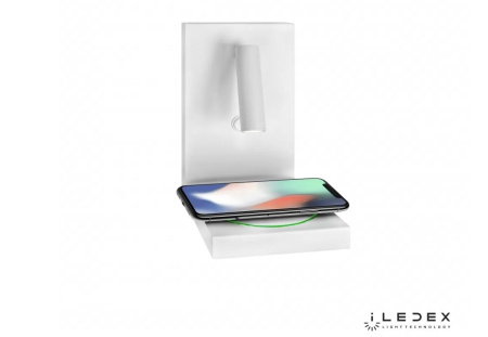 Бра светодиодное с выключателем iCharge 1831A WH