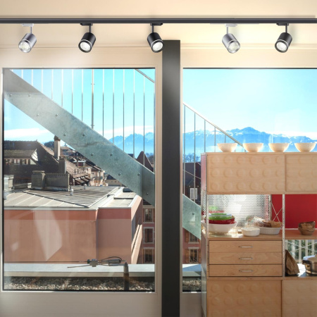 картинка Однофазный трековый светильник 220V светодиодный Port 358801 от магазина BTSvet