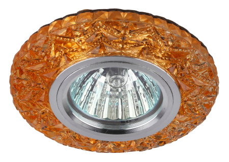 Встраиваемый светильник с LED подсветкой DK LD4 TEA/WH