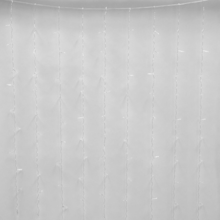 картинка Занавес светодиодный с эффектом мерцания. 3х2м. Соединяемый. 240 светодиодов. Белый и синий свет. ULD-C3020-240/TTK BLUE-WHITE IP44 от магазина BTSvet