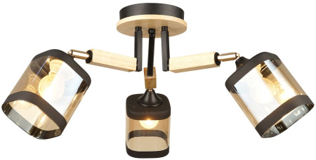 Потолочная люстра MD.4508-3-S BK+FGD