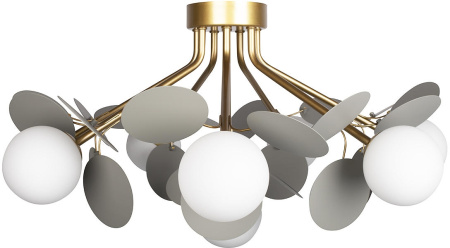 картинка Потолочная люстра Matisse 10008/8C Grey от магазина BTSvet