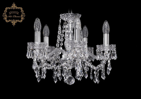 Хрустальная подвесная люстра 11.23.5.141.Cr.Dr