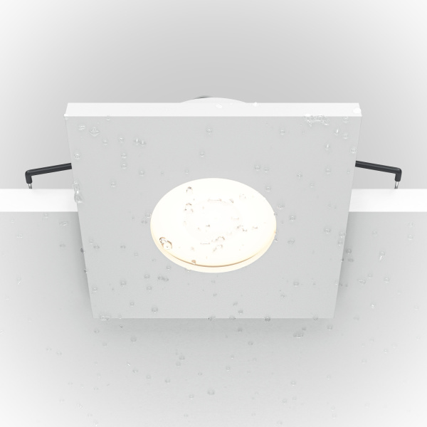 картинка Встраиваемый светильник Stark DL083-01-GU10-SQ-W от магазина BTSvet