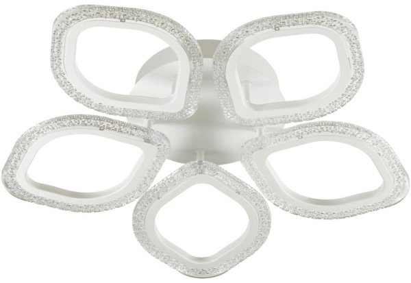 Потолочная люстра светодиодная с пультом регулировкой цветовой температуры и яркости ночным режимом Magnolia 5202/90CL