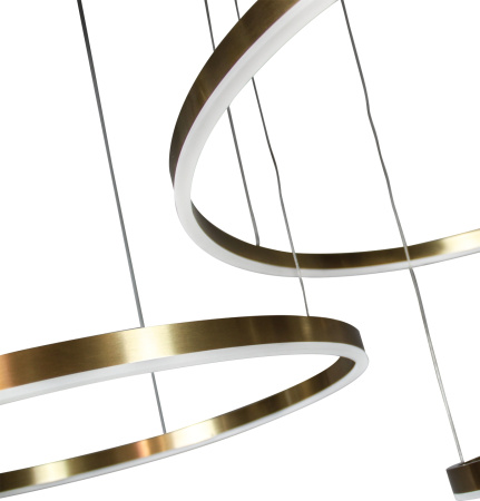 картинка Подвесной светильник светодиодный диммируемый с пультом Тор 08223,36PA от магазина BTSvet