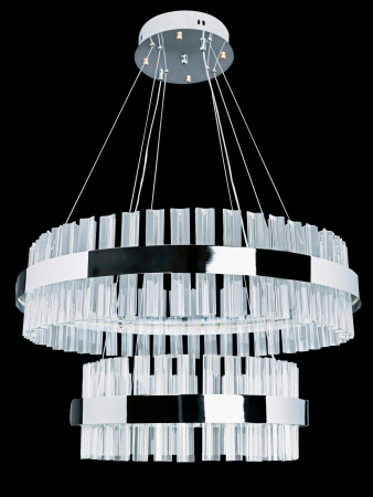 картинка Подвесная люстра хрустальная светодиодная с пультом и управлением смартфоном регулировка цветовой температуры и яркости ночной режим и таймер INNOVATION STYLE 83005 от магазина BTSvet