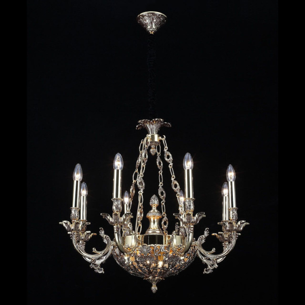 картинка Подвесная люстра FIRENZE 1781.8.2 antique gold от магазина BTSvet