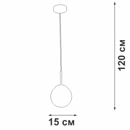 картинка Подвесной светильник V2986-1/1S от магазина BTSvet