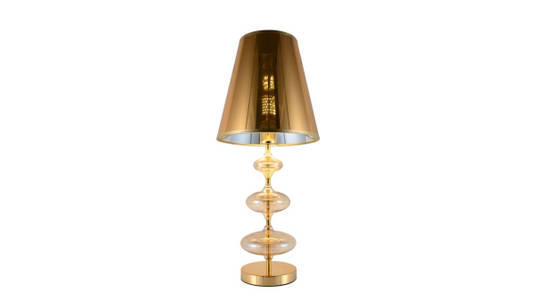 картинка Интерьерная настольная лампа Veneziana LDT 1113-1 GD от магазина BTSvet