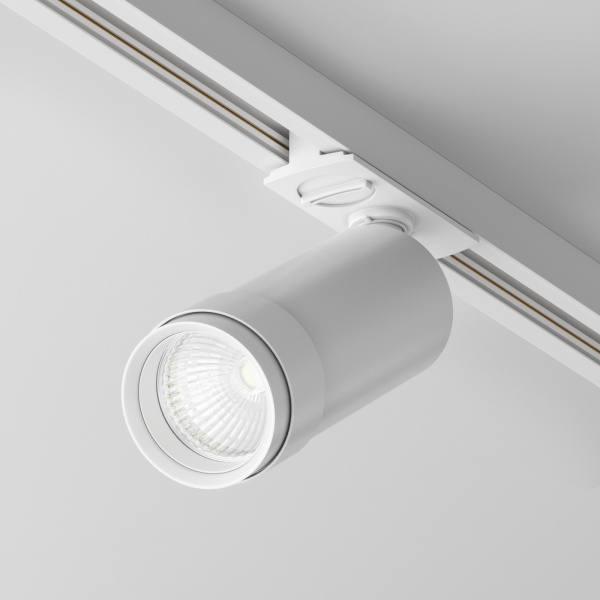 Трековый светильник однофазный 220V Focus LED TR021-1-12B4K-Z-D-W