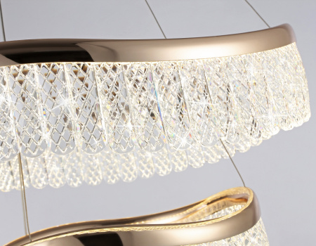 картинка Подвесной светодиодный светильник с хрусталем Traditional TR49728 от магазина BTSvet