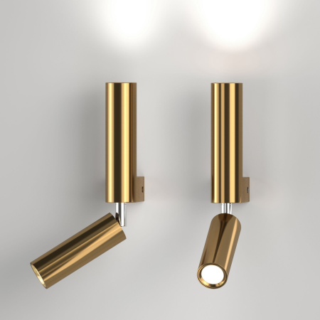 картинка Настенный светильник Eurosvet Pitch 40020/1 LED латунь от магазина BTSvet