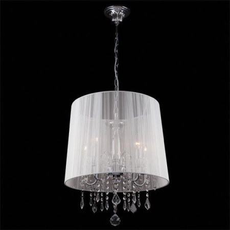 картинка Подвесная люстра 2045/5 хром/белый от магазина BTSvet