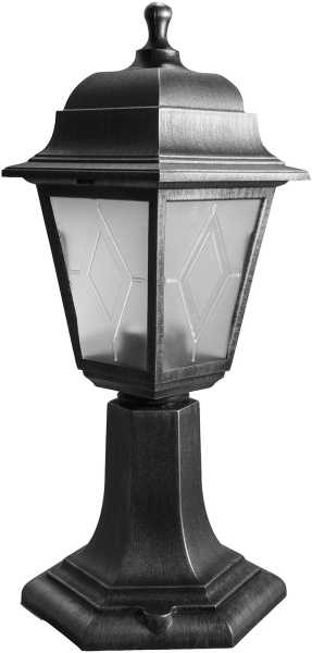 Наземный фонарь UUL-A01F 60W/E27 IP44 BLACK SILVER