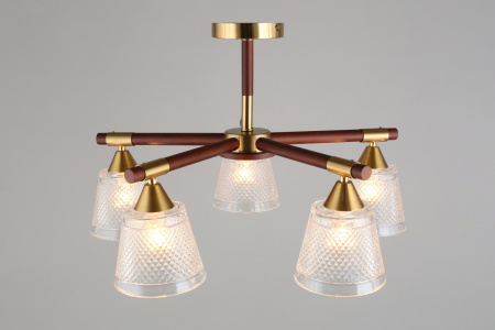 картинка Люстра потолочная на штанге Catania OML-67607-05 от магазина BTSvet