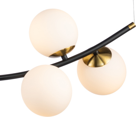 картинка Люстра подвесная Nuvole V000087 (11002/7P Black) от магазина BTSvet