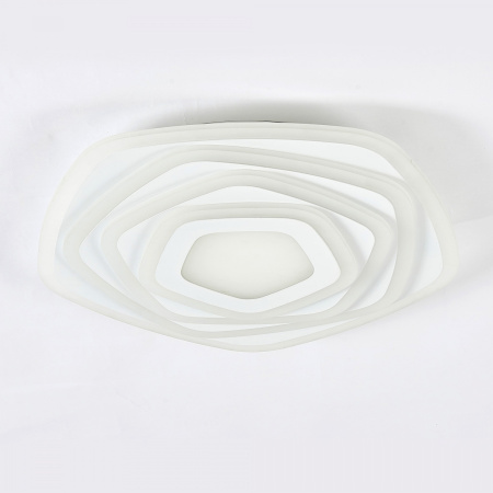 картинка Потолочный светильник светодиодный с пультом и управлением смартфоном регулировкой яркости и цветовой температуры таймером Триест Смарт CL737A54E RGB от магазина BTSvet