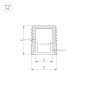 картинка Профиль SL-MINI-8-2000 ANOD (Arlight, Алюминий) 019322 от магазина BTSvet
