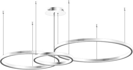 Подвесной светильник светодиодный диммируемый Тор 08223,01PA(4000K)