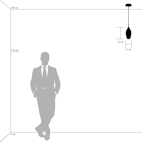 картинка Подвесной светильник PENTOLA 803020 от магазина BTSvet