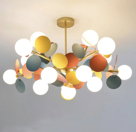 картинка Потолочная люстра светодиодная MATISSE Chandelier multicolor 10 от магазина BTSvet