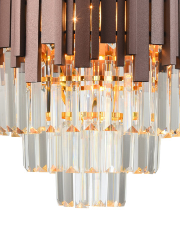 картинка Подвесная люстра хрустальная VERTIGO 81439/6C COBALT от магазина BTSvet