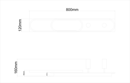 картинка Потолочный светильник Lucas A2600PL-32BK от магазина BTSvet