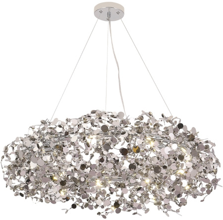 Подвесная люстра Crystal Lux GARDEN GARDEN SP9 D800 CHROME